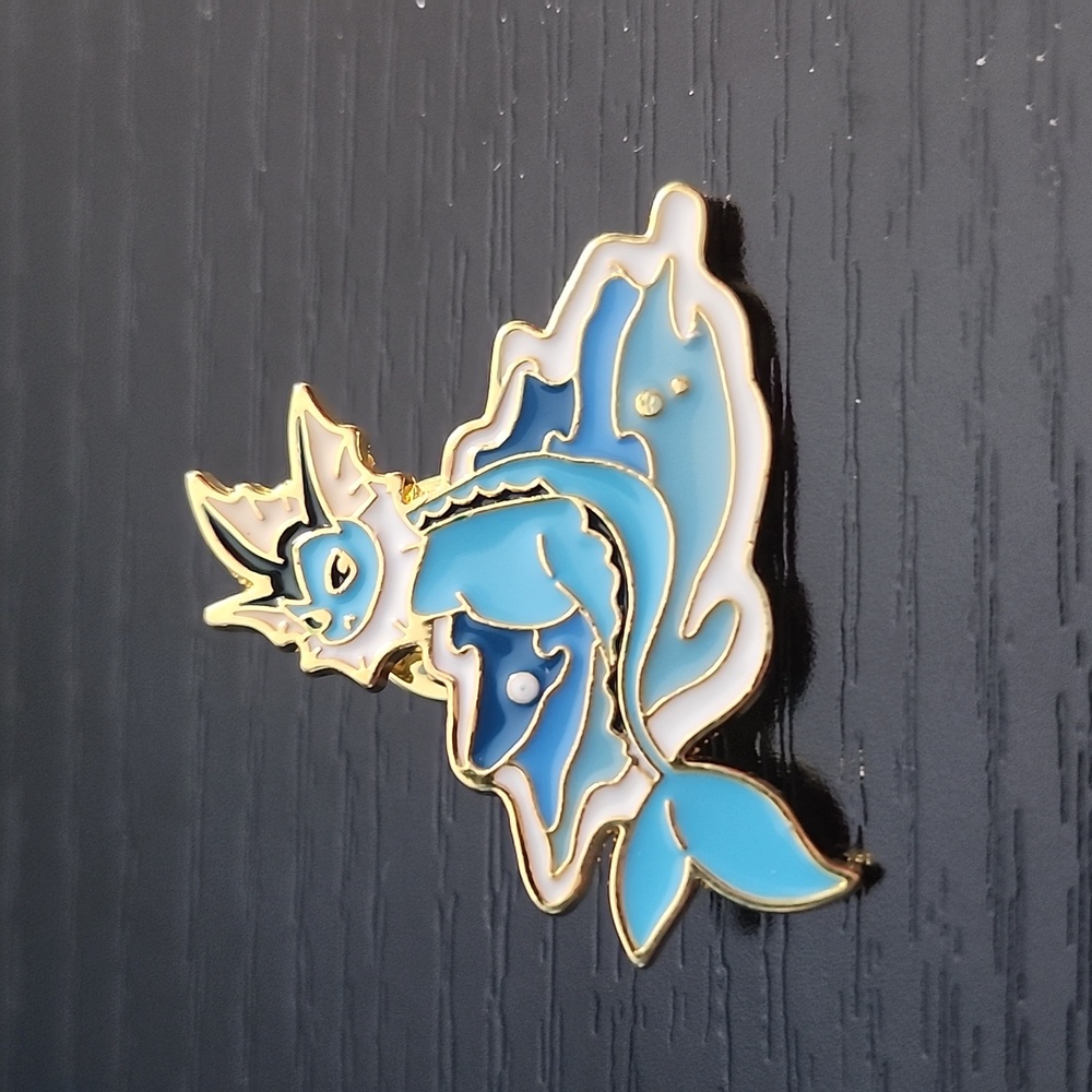 Pokemon Vaporeon Enamel Pin